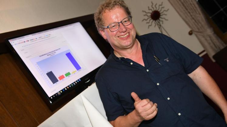 Mit seiner UWG Ankum holte Deter Brummer-Bange bei der Kommunalwahl 2016 erneut die absolute Mehrheit in Ankum. Foto: Rolf Kamper/Archiv