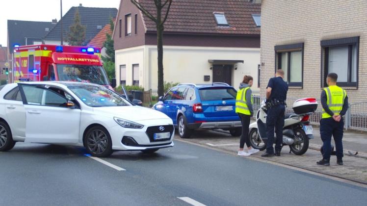 Ein 71-jähriger Rollerfahrer ist am Donnerstagmorgen in Delmenhorst schwer verletzt worden. Foto: Günther Richter