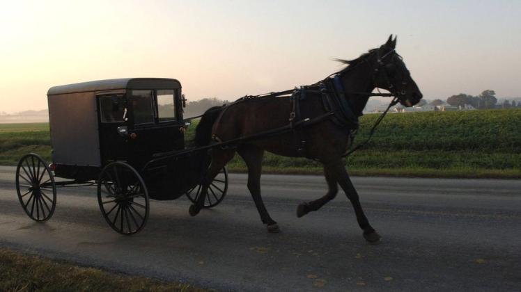 Eine Kutsche der Amish People. Mitglieder der Religionsgemeinschaft versperren sich dem technischen Fortschritt. Symbolfoto: imago images/UPI Photo
