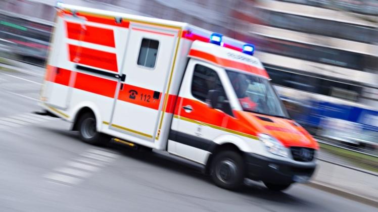 Bei einem Unfall an der Brauenkamper Straße ist eine 73-jährige Rollerfahrerin schwer verletzt worden. Symbolfoto: dpa