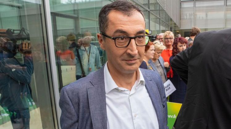 Nahm es mit Humor: Cem Özdemir unterlag bei der Wahl des Fraktionsvorstands der Grünen-Bundestagsfraktion. Foto: imago-images