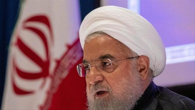 Irans Präsident Hassan Ruhani erhöht im Streit um die Fortsetzung des Atomabkommens den Druck auf die europäischen Vertragspartner. 