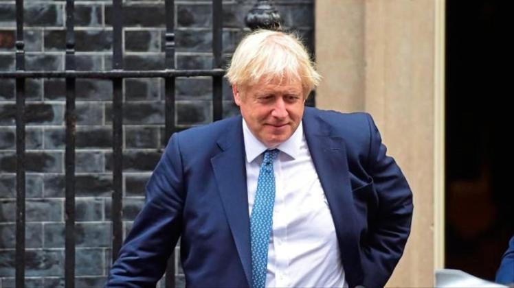 Auf seine Vorschläge wartet die EU: Boris Johnson, Premierminister von Großbritannien, in 10 Downing Street. Foto: David Mirzoeff/PA Wire