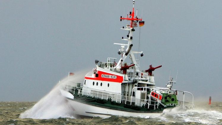 Die Deutsche Gesellschaft zur Rettung Schiffbrüchiger (DGzRS) musste zwei Schwerverletzte retten. Symbolfoto: dpa