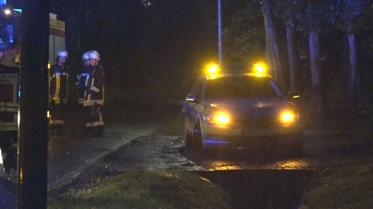 Ein tödlicher Unfall hat sich am Freitagabend in Hude ereignet. Foto: Nonstopnews