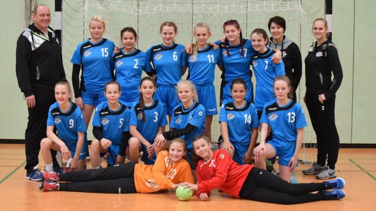 Nicht zu stoppen: Die Auswahl der Handball-Region Oldenburg hat das Turnier in Verden deutlich dominiert. Foto: Thorsten Stürenburg