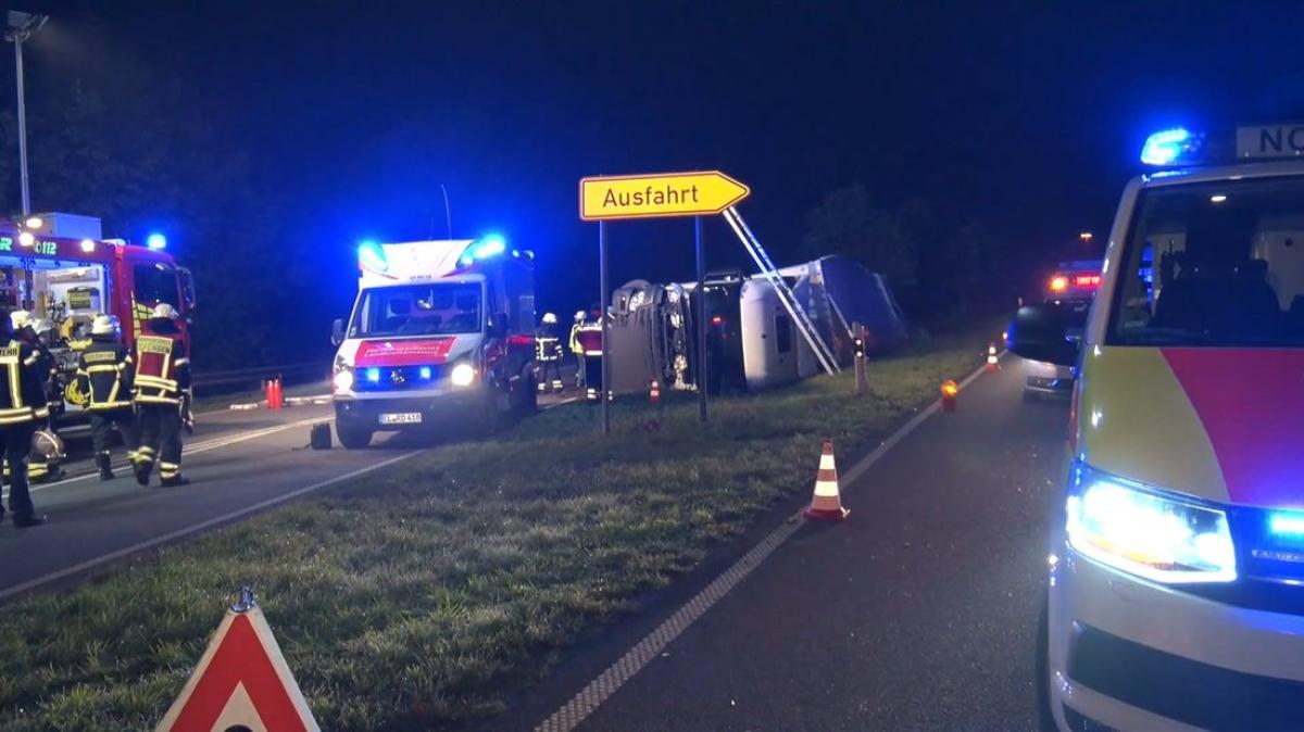 Mann Bei Lkw-Unfall Auf Der B70 Bei Lingen Verletzt | NOZ