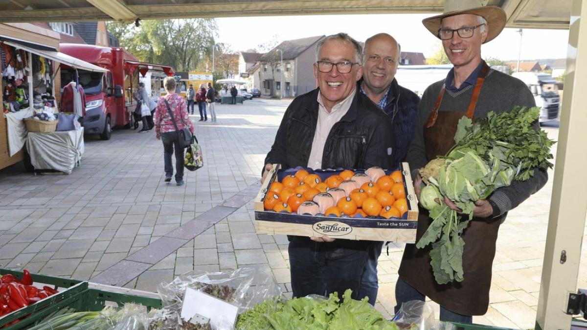 In Hagen atw findet der Wochenmarkt jetzt mittwochs statt. | NOZ