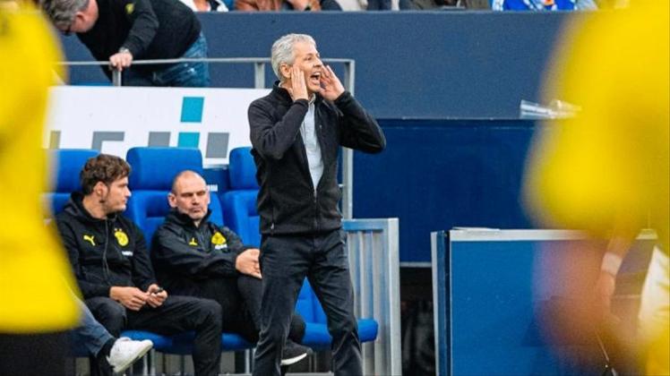 BVB-Trainer Lucien Favre kam mit seinem Team nicht über ein 0:0 beim Erzrivalen Schalke 04 hinaus. 