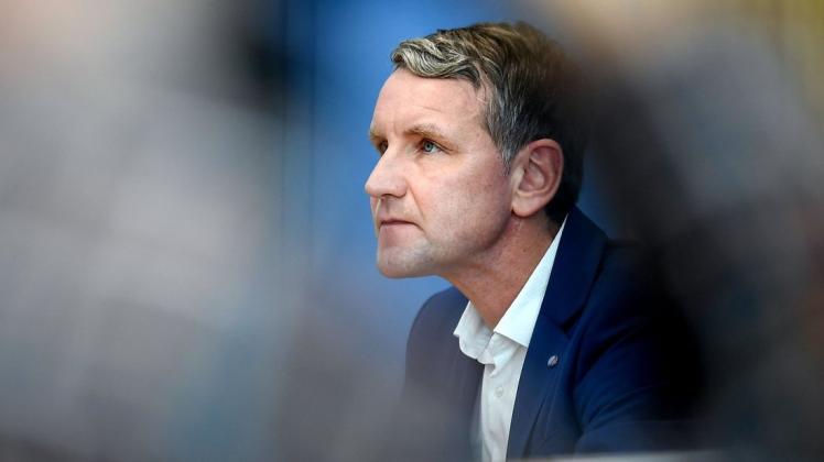 Björn Höcke, Vorsitzender AfD-Fraktion im Thüringer Landtag und Landesvositzender. Foto: Britta Pedersen/dpa-Zentralbild/dpa Björn Höcke, Vorsitzender AfD-Fraktion im Thüringer Landtag und Landesvositzender. Foto: Britta Pedersen/dpa-Zentralbild/dpa