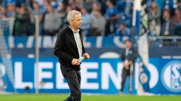 Dortmunds Trainer Lucien Favre steht derzeit in der Kritik. 
