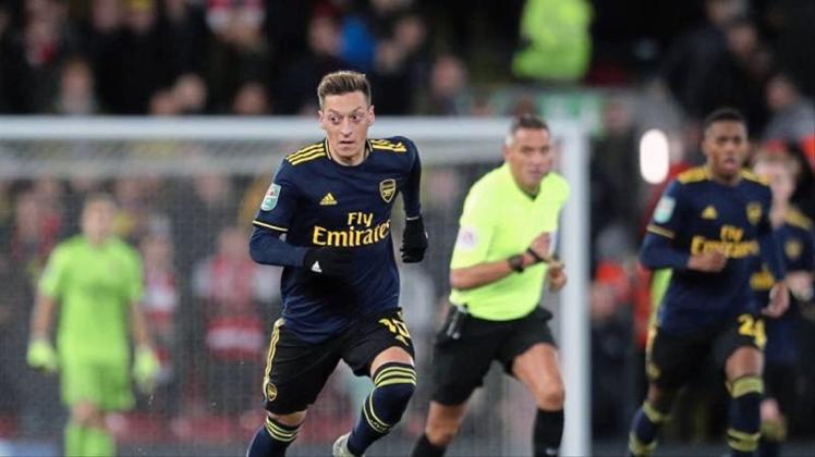 Machte ein starkes Spiel für den FC Arsenal: Mesut Özil. 