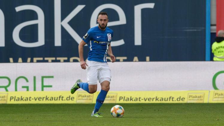 Pascal Breier, in dieser Saison Hansas gefährlichster Stürmer, will gegen Duisburg endlich wieder jubeln.