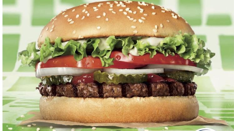 Der "Rebel Whopper" von Burger King. Foto: Burger King