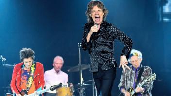 Klassiker der Rolling Stones spielt die Tributeband "Stone" am Samstag in Oberhausen. Foto: dpa