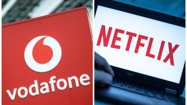 Vodafone und Netflix waren von der bundesweiten Internet-Störung betroffen.