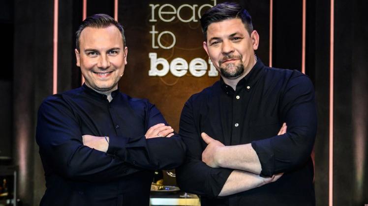 Tim und Tim: die TV-Köche Raue und Mälzer sind "Ready to beef".  Foto: TVNOW / Pervin Inan Sertas