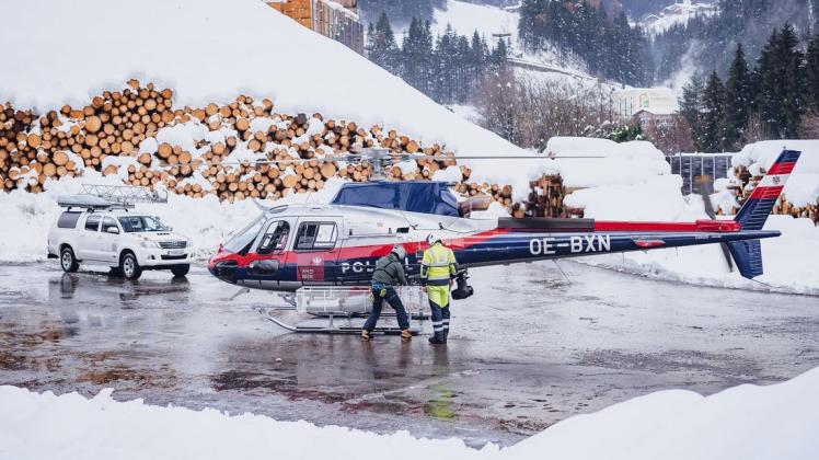 Heftige Niederschläge haben Österreich weiter im Griff. Ein Kind musste per Hubschrauber gerettet werden. Symbolfoto: imago images/Eibner Europa