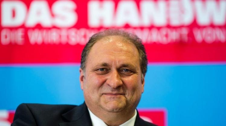Handwerkspräsident Hans Peter Wollseifer  fordert mehr Pausen für Beschäftigte angesichts der gegenwärtigen Hitzeperioden. Foto:dpa
