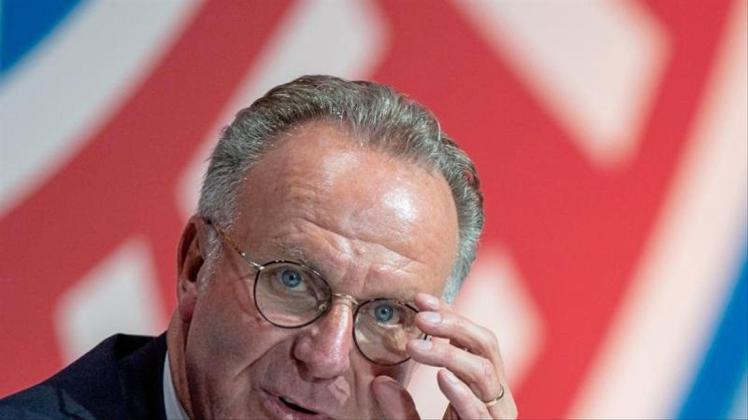 Karl-Heinz Rummenigge möchte einen starken DFB-Präsidenten. 