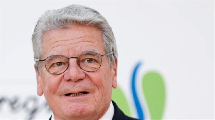 Der ehemalige Bundespräsident Joachim Gauck. 