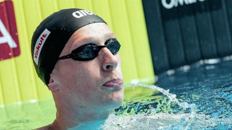 Meldete sich bei der Schwimm-WM erfolgreich zurück: Florian Wellbrock. Foto: