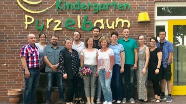 Neues Vorstandsteam: Beim Förderverein Kindergarten Purzelbaum gibt es neue Gesichter in der Organisation. Foto: Förderverein