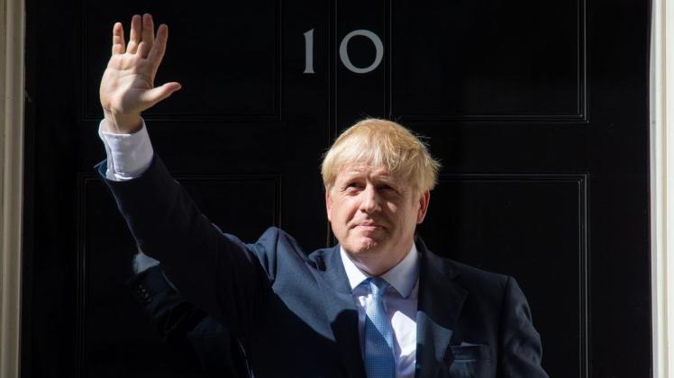 Großbritanniens neuer Premierminister Boris Johnson plant offenbar den harten Brexit. Foto: dpa/Dominic Lipinski