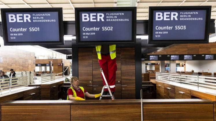 Immer noch eine Baustelle: der Flughafen Berlin Brandenburg (BER). 