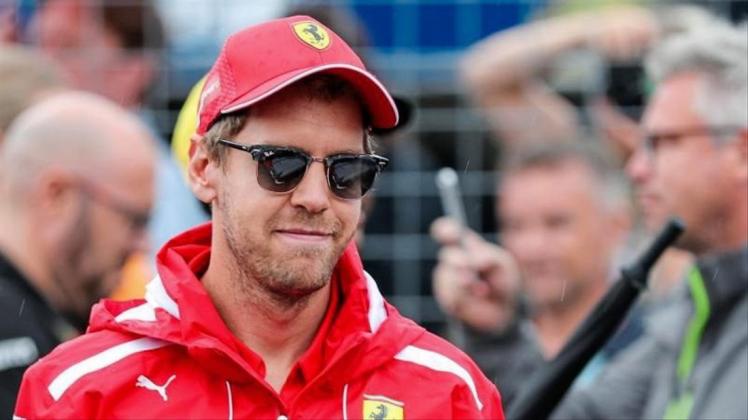 Hofft auf einen Sieg in Ungarn: Ferrari-Star Sebastian Vettel. 