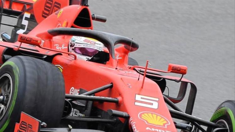 Sebastian Vettel ist der Star des Ferrari-Teams. 