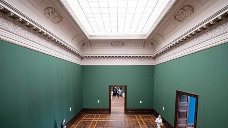 In dem Ausstellungsgebäude der Staatlichen Kunstsammlungen Dresden (SKD) sollen bis Anfang Dezember 2019 die berühmte Gemäldegalerie Alte Meister neu eingerichtet und zudem die Antiken der Skulpturensammlung einziehen. 
