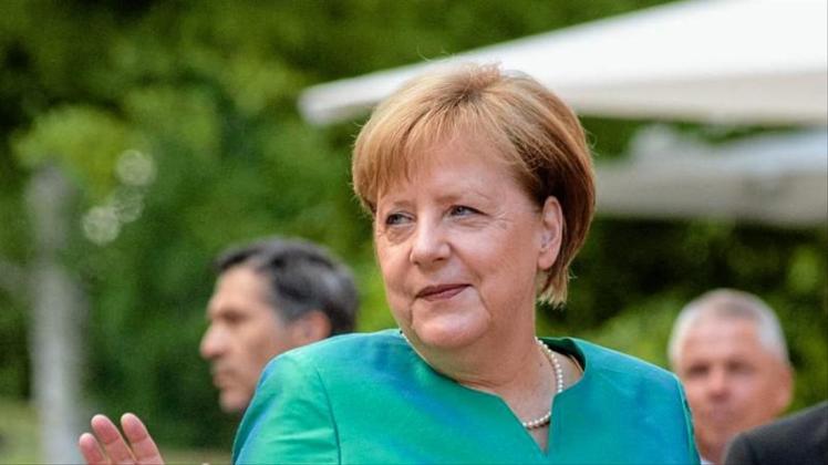 Bundeskanzlerin Angela Merkel kommt zur Premiere der Richard-Wagner-Festspiele. 
