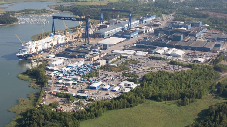Die Werft Meyer Turku hat einen neuen Auftrag für den Bau eines weiteren Kreuzfahrtschiffes für Royal Caribbean International erhalten. Foto: Meyer Turku