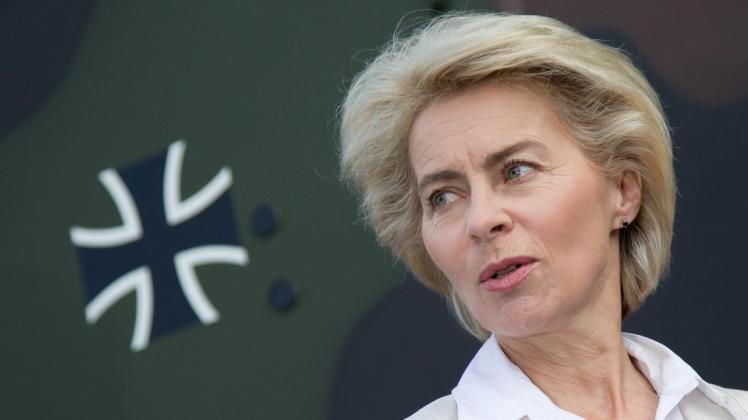 Verteidigungsministerin Ursula von der Leyen könnte neue EU-Chefin werden. dpa/Friso Gentsch