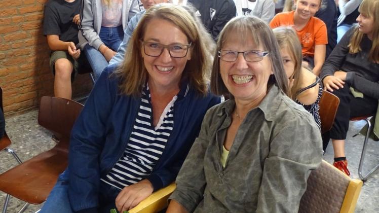 Die künftige Pensionärin Margarete Pabst (rechts) und Sandra Apeler. Fotos: Christina Kirsch