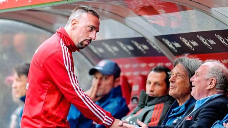 Hat noch keinen neuen Arbeitgeber aber gute Ratschläge für den FC Bayern: Franck Ribéry. Foto: Uwe Anspach