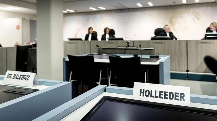 Prozess gegen Willem Holleeder in Amsterdam. Foto: AFP/Koen van Weel