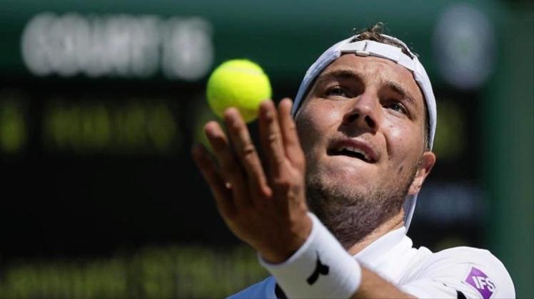 Jan-Lennard Struff erreichte in Wimbledon die dritte Runde. 