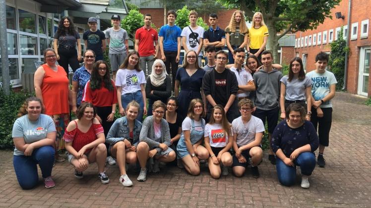 Ereignisreiche Tage verbrachten 14 französische Austauschschüler in Gastfamilien der Gesamtschule Emsland. Foto: Gesamtschule Emsland