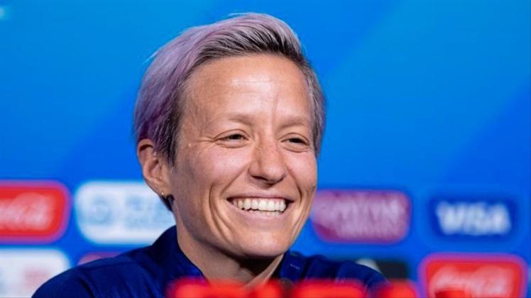 Meldet sich rechtzeitig zum WM-Finale wieder fit: Megan Rapinoe. 