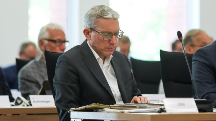 Martin Bäumer tritt als CDU-Kreistagsfraktionschef überraschend zurück. Foto: Michael Gründel
