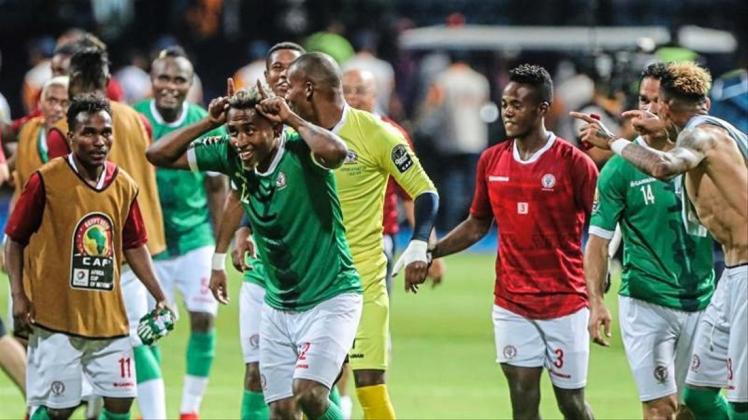 Die Spieler aus Madagaskar verblüffen bisher beim Afrika-Cup. 