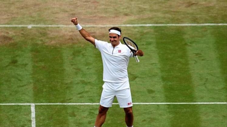 Roger Federer tritt im Wimbledon-Halbfinale zum 40. mal gegen Rafael Nadal an. 