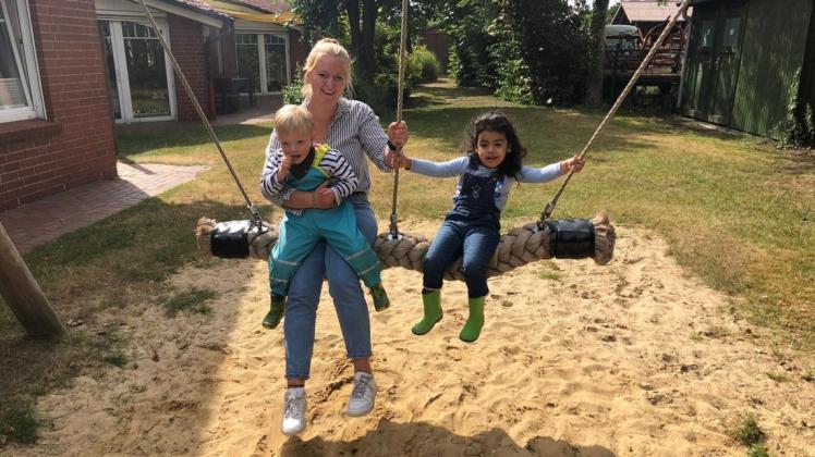 Die 19-Jährige Jana Wulfern arbeitete ein Jahr lang im Kinderzentrum in Bersenbrück. Foto: HpH/Casamento