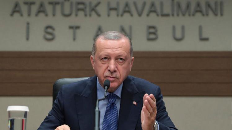 Für den türkischen Präsidenten Recep Tayyip Erdogan ist der Westen nur ein Miltärpartner unter anderen. Foto: Pool Presidential Press Service/AP/dpa