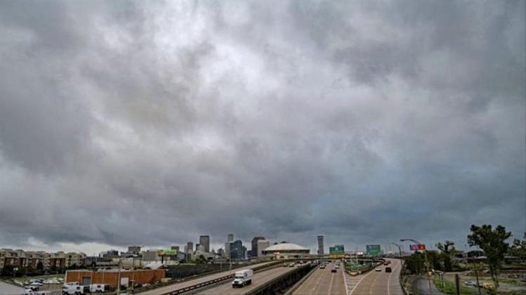 Schlechtwetterfront über Baton Rouge: Louisiana rüstet sich für einen schweren Tropensturm. 