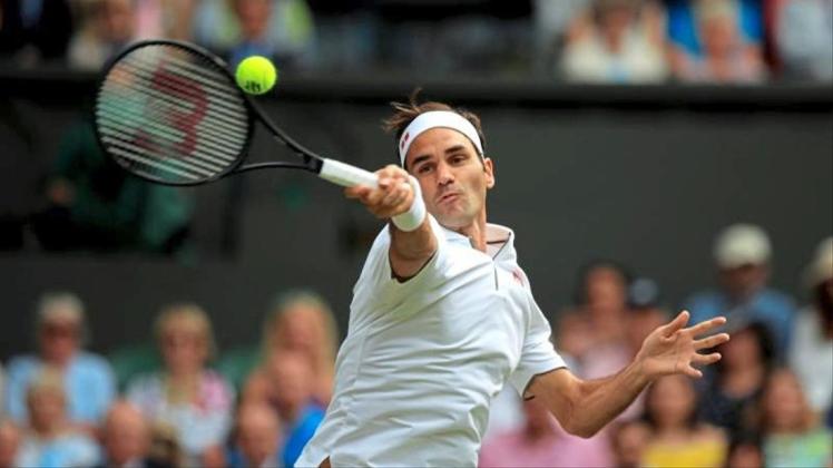 Roger Federer will seinen neunten Wimbledon-Titel gewinnen. 