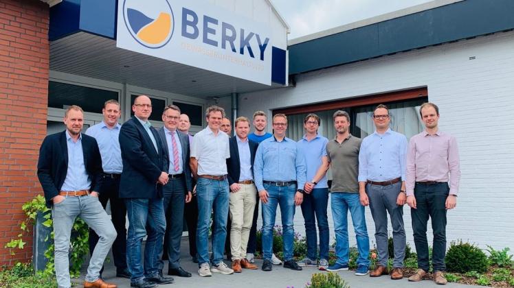 Mitglieder des Arbeitskreises Projektmanagement informierten sich bei der Berky GmbH. 