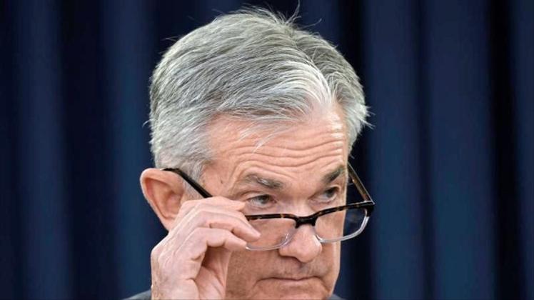 Will Abwärtsrisiken für die Wirtschaft „genau beobachten“: US-Notenbankchef Jerome Powell. 